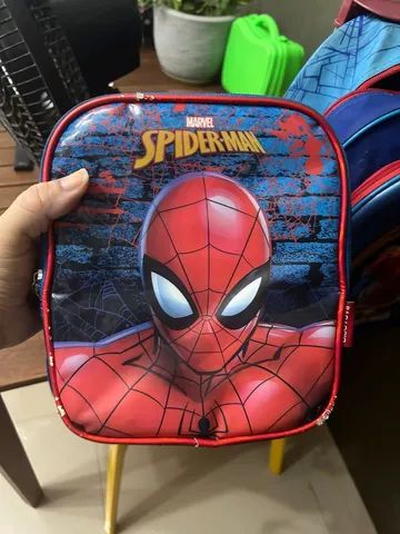 Mochila de Rodinhas P 360 Marvel Homem Aranha Vermelha