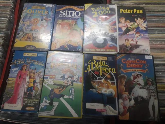 Coleção Vhs Para Dvd Pokemon Dublado