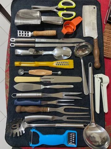 JOGO DE UTENSÍLIOS PARA COZINHA - Foto 3