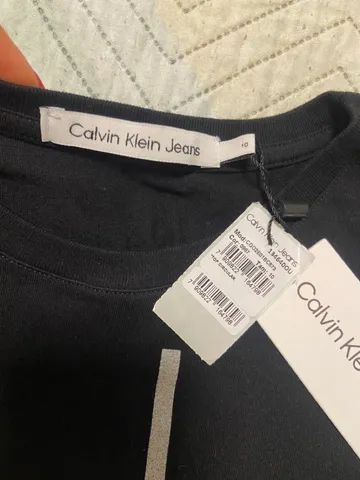 Camiseta - Calvin Klein - 10 Anos Blusa