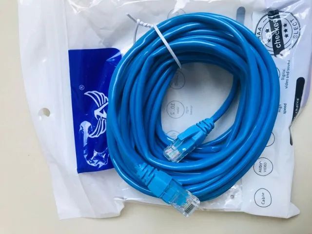 Cabo de Rede LAN Internet/Ethernet Novo (1,5m /2m /5m /10m /15m) Garantia - Foto 4
