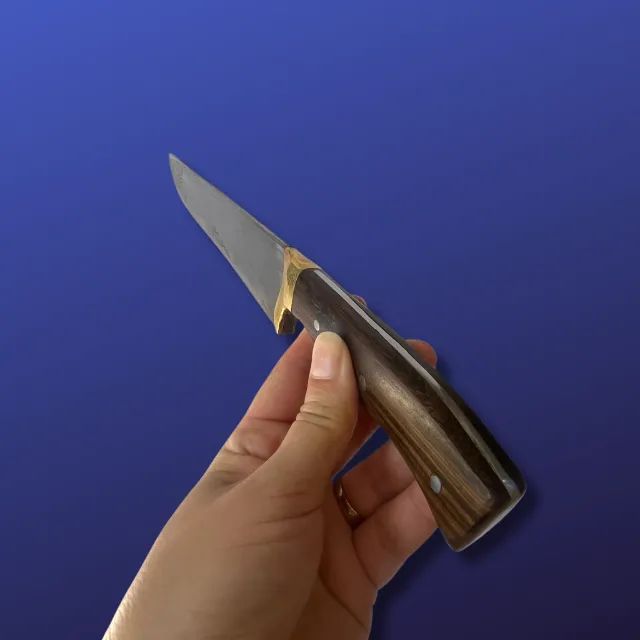 Faca Para Churrasco De Disco De Arado Antigo Metisa - Foto 5