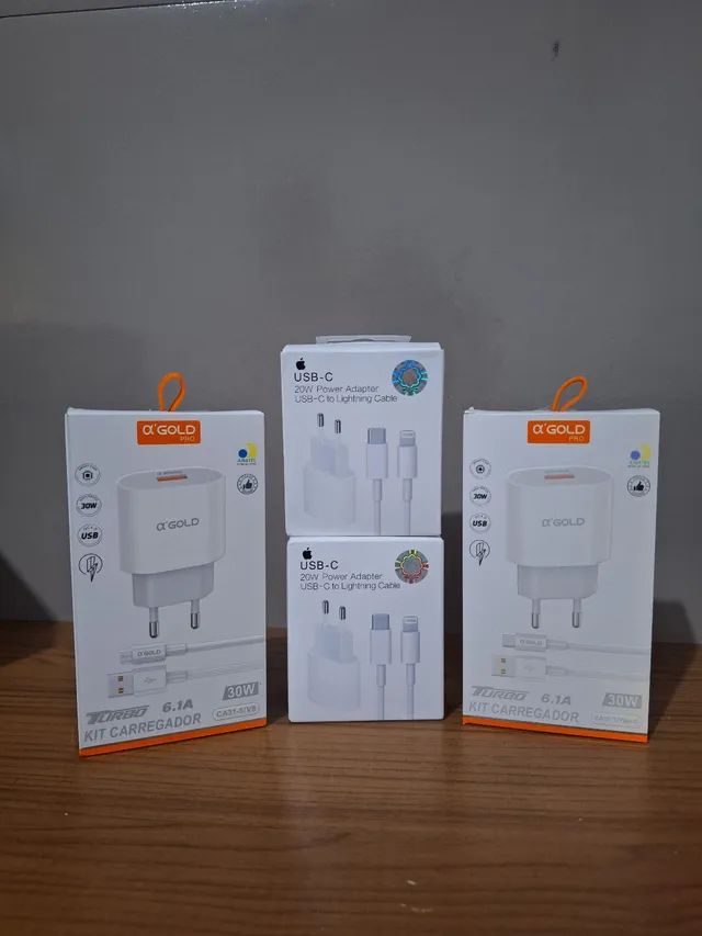 Carregador para celular tipo c' micro-usb e para iPhone a partir de 35,00 - Foto 2