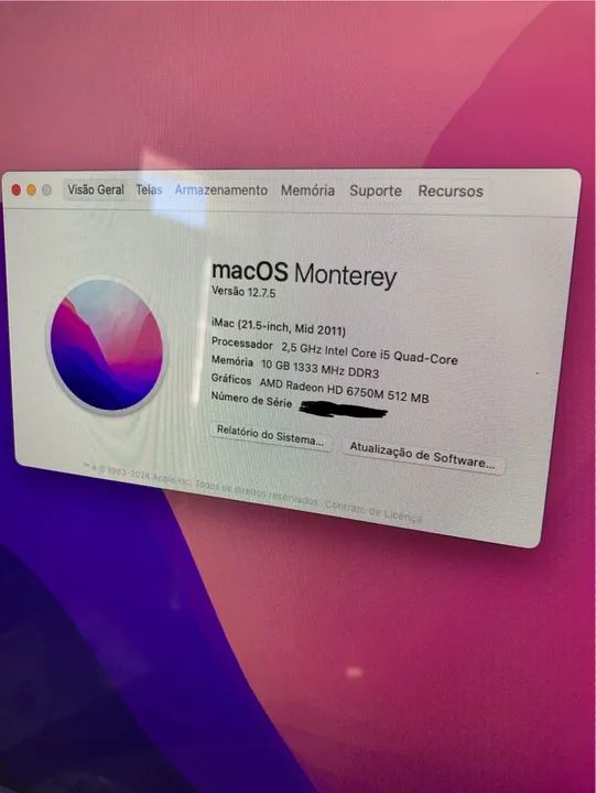 Apple iMac 2011 21.5 i5 