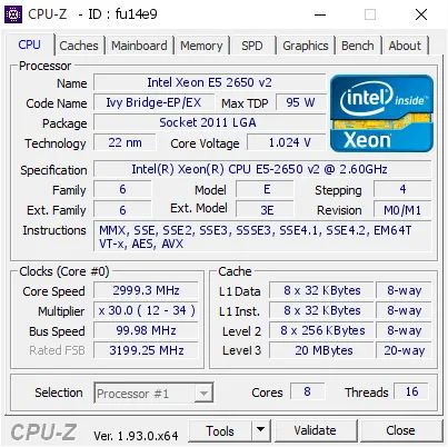 Placa mãe nova na caixa + E5-2650 v2 c/ 8 núcleos e 20mb cache + 16GB de RAM. - Foto 2