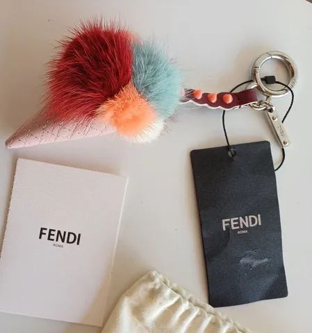 Chaveiro de bolsa FENDI COMPLETO - Foto 2