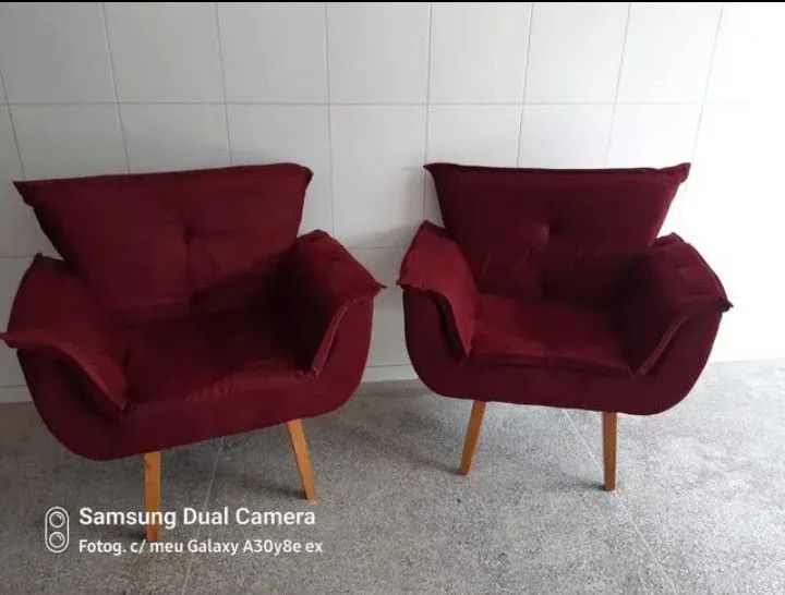 Poltronas Decorativas para Sala de Estar - Foto 4