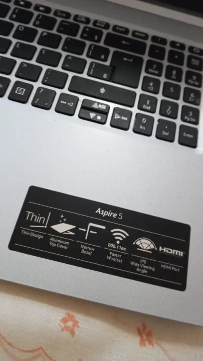 Notebook Acer Intel Core i3 Aspire 5; RAM 4GB - Foto 2