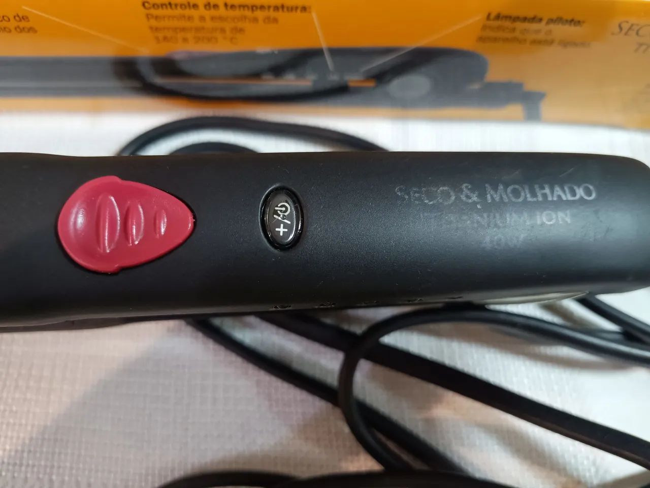 Prancha de cabelo NKS Titanium Ion - Foto 5