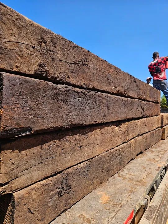 Dormentes de Trem - 17cmx24cmx2,80m - Foto 6