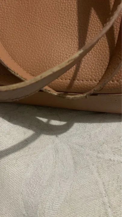 Bolsa Arezzo Giorno Marrom/Bege Grande - Foto 6