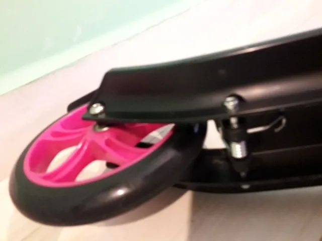 Patinete Adulto Rosa E Preto Oxelo Promoção  - Foto 4