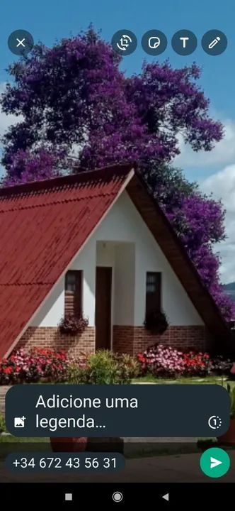 Sitio com 4 chalés cabanas vista para pedra azul montanhas - Foto 4