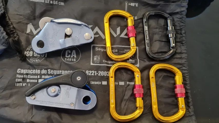 Equipamentos para Escalada, Rapel, buffet infantil (estado de NOVO) - Foto 2