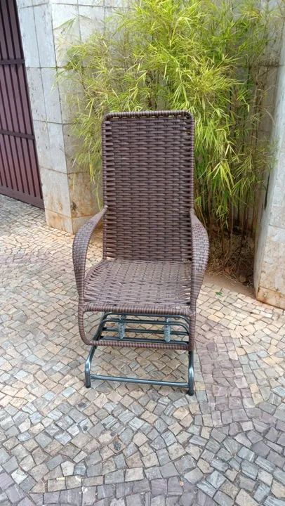 Cadeira de balanço 4 molas @dicasabh 