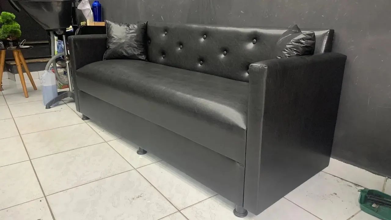 POLTRONAS de ESPERA em Corino de várias cores!! Novos de FÁBRICA ! - Foto 3