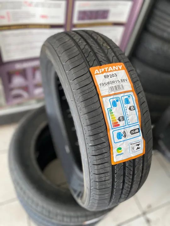 2 PNEUS NOVOS 195/60/R15 APTANY (instalação gratuita)