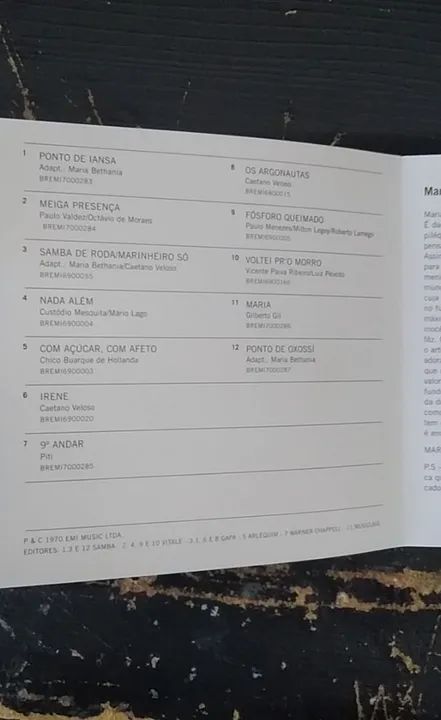 Maria Bethânia Ao Vivo 1970 - Foto 4