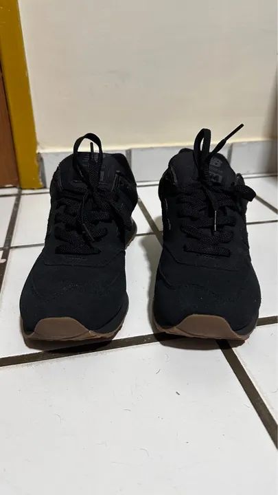 New Balance 574 Preto - Foto 4