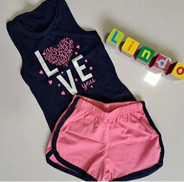 Conjuntos infantil de 1 a 16 anos. Feminino e Masculino . Conjunto 13,00 valor atacado.