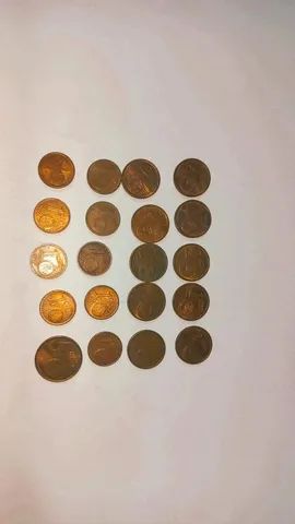 Coleção de moedas 