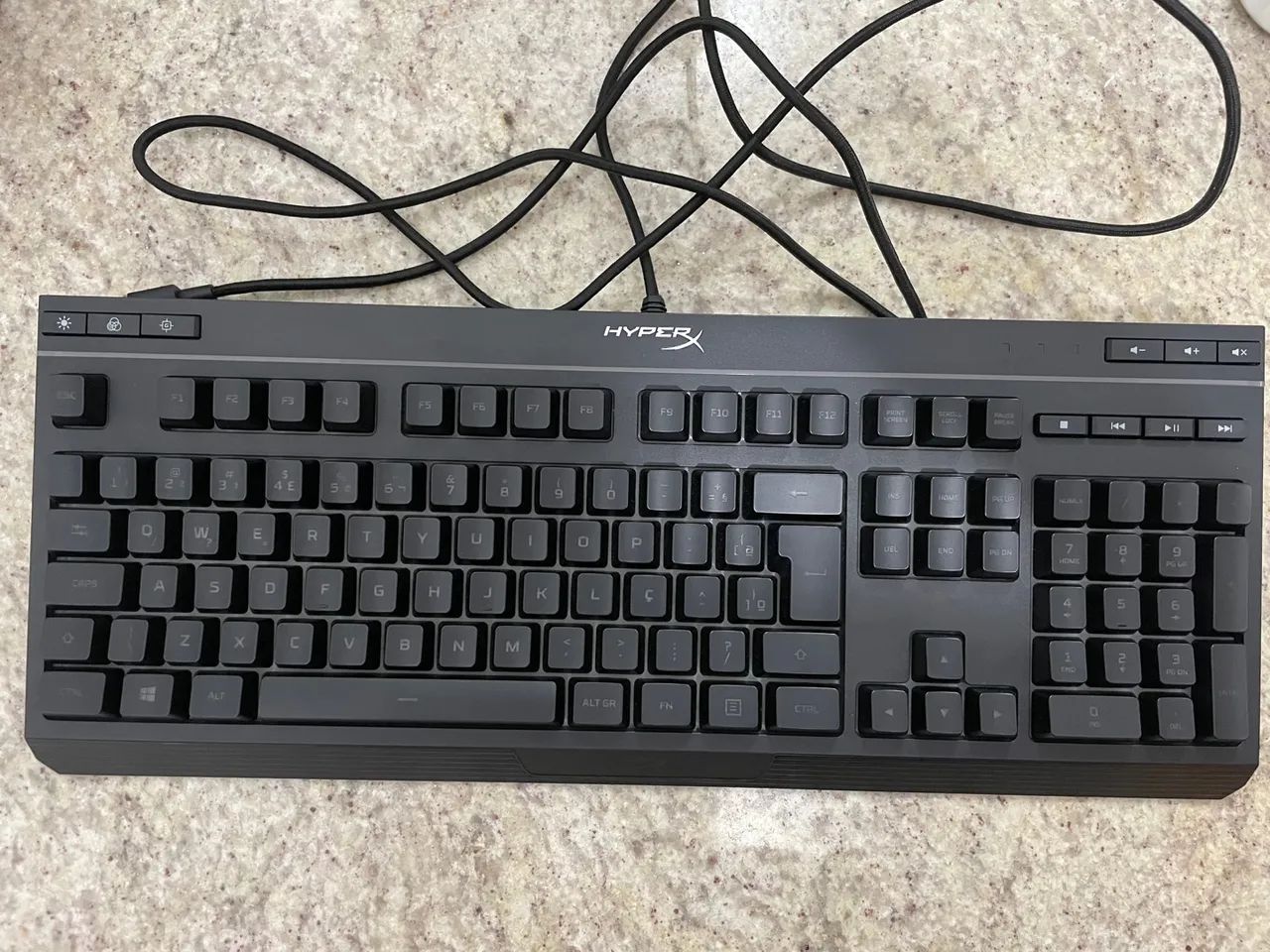 Teclado hyperx RGB