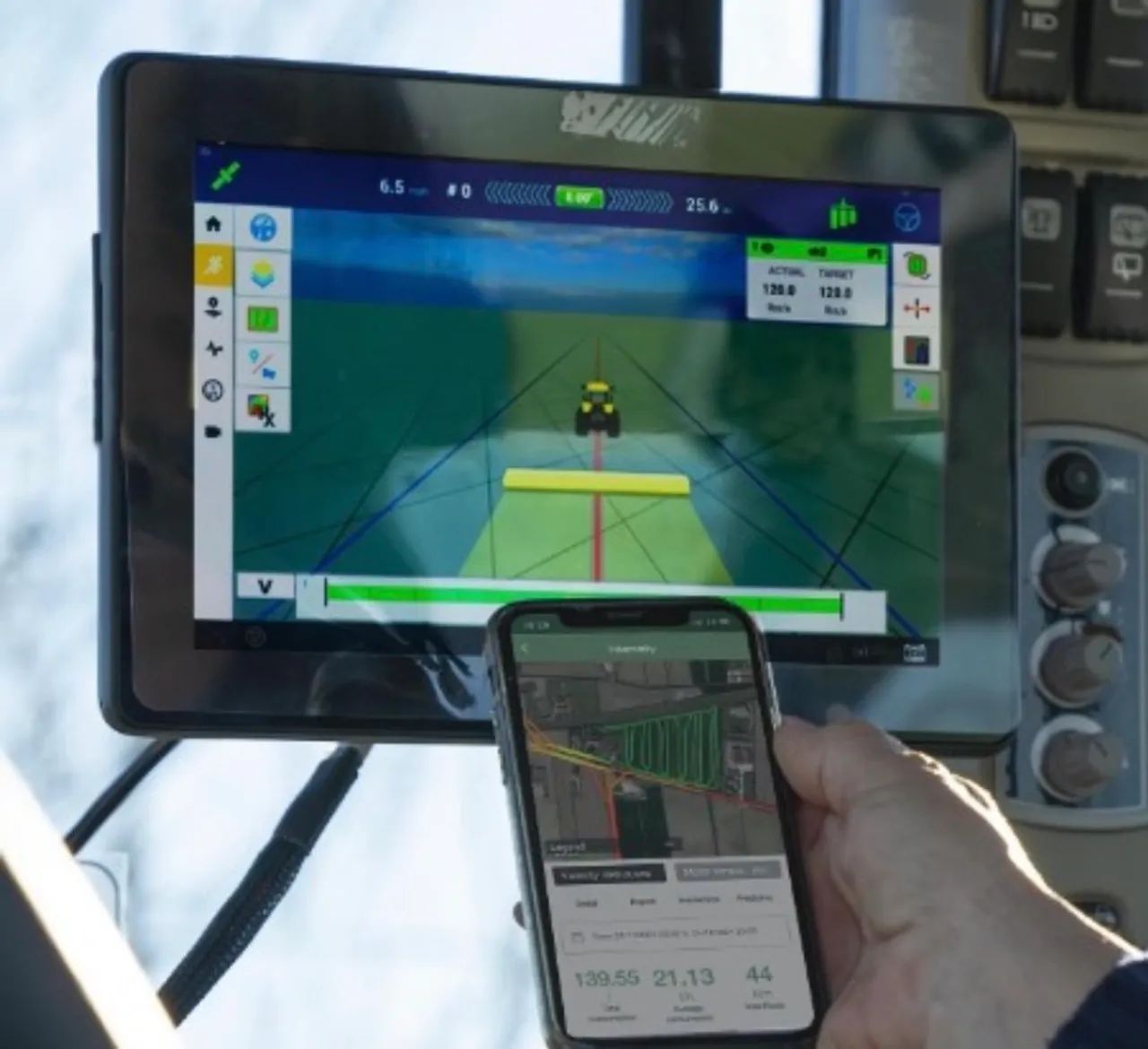 Sistema de navegação para trator Trimble Ag 25 - Foto 4