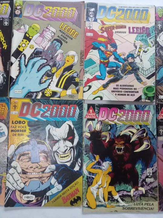 Doze quadrinhos formatinho abril jovem DC 2000 - Foto 3