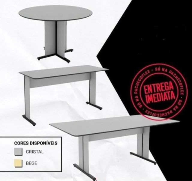 mesa com gaveta a partir de 350,00 - Foto 3