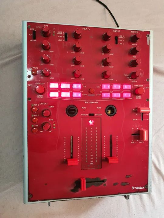 Vestax PMC-05Pro IV DJミキサー 赤 Vestax PMC-05Pro IV DJミキサー 赤 Vestax PMC-05Pro IV DJミキサー