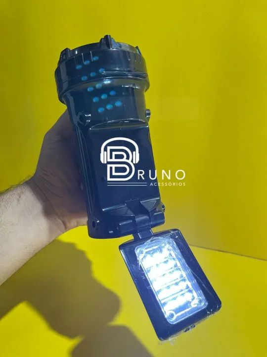 Lanterna Recarregável DP-770 1+15 Leds<br> - Foto 4