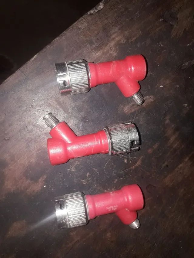Conector pin-lock para gás 