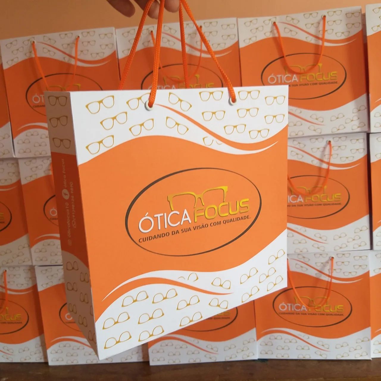 Sacola de papel personalizada - Foto 4