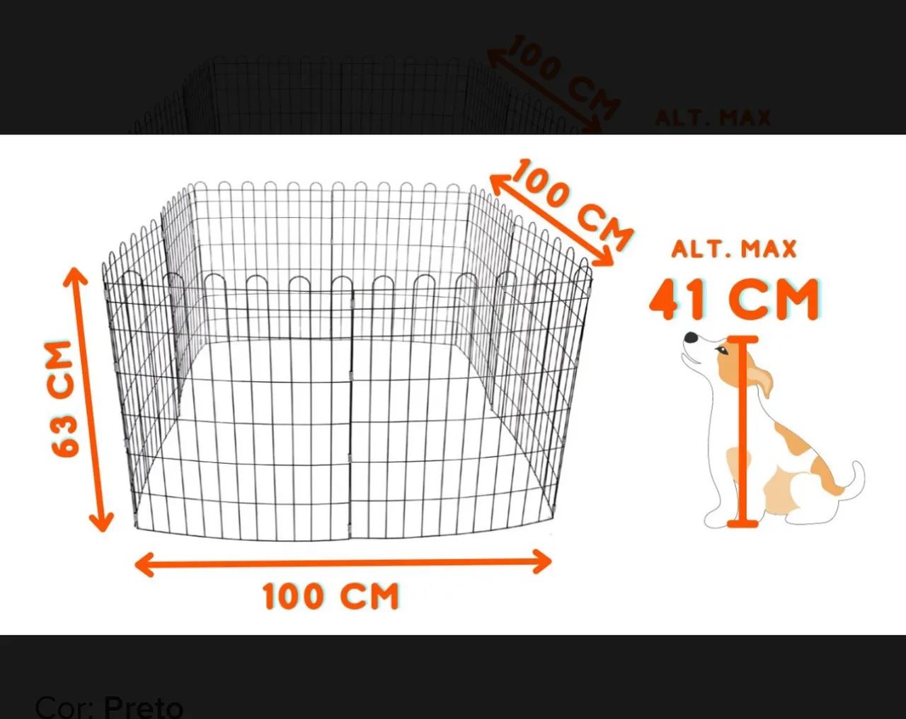 Cercado para cachorro - Foto 2