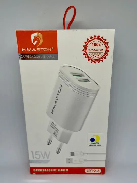 Carregador Inteligente Tipo-C Novo - Foto 2