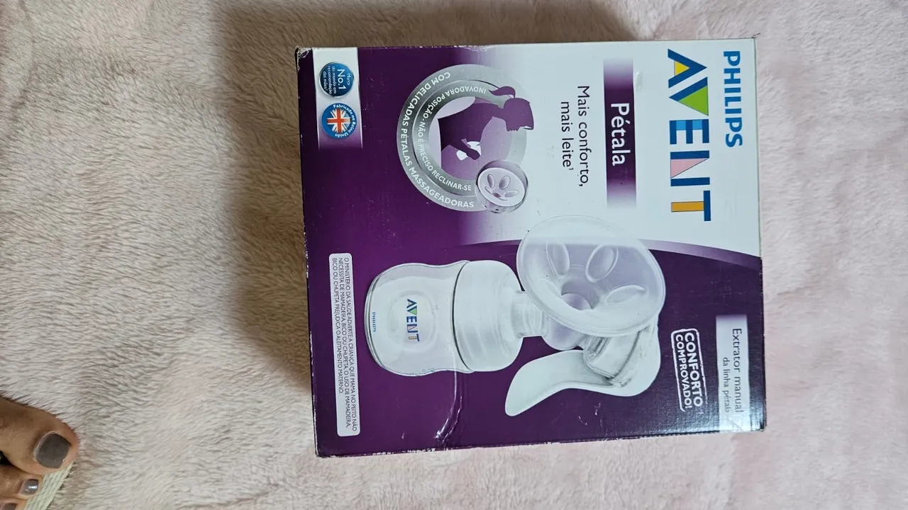 Extrator de Leite Manual Philips Avent Pétala