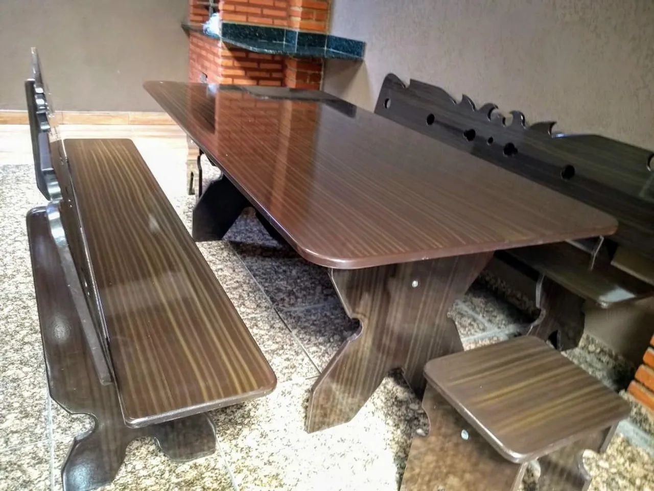 Mesa de Ardósia Sertaneja - Qualidade e Estilo Rústico - Foto 2