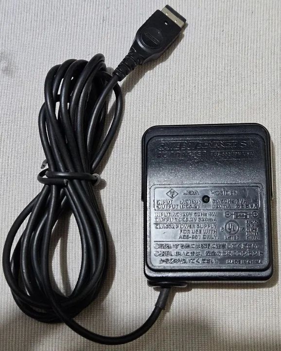 Carregador game boy advance sp gba-sp original ler descrição