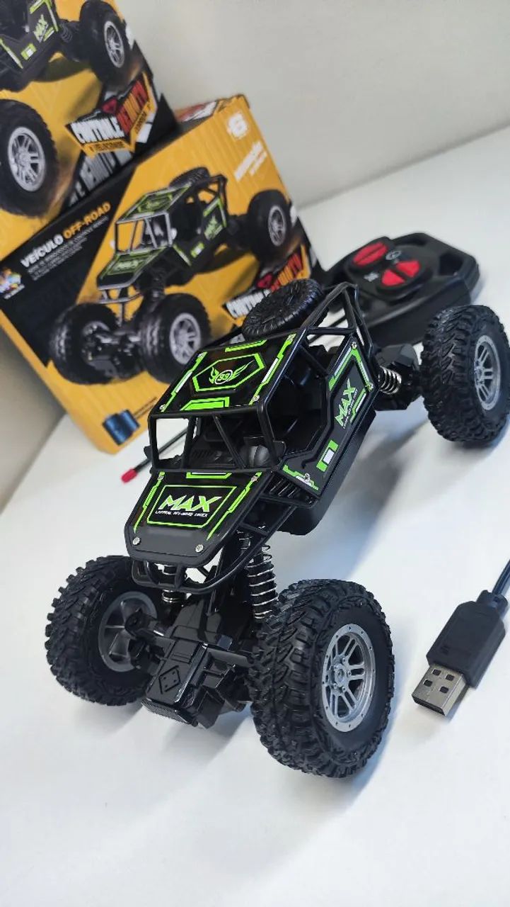 Carrinho de Controle Remoto Off-Road MAX