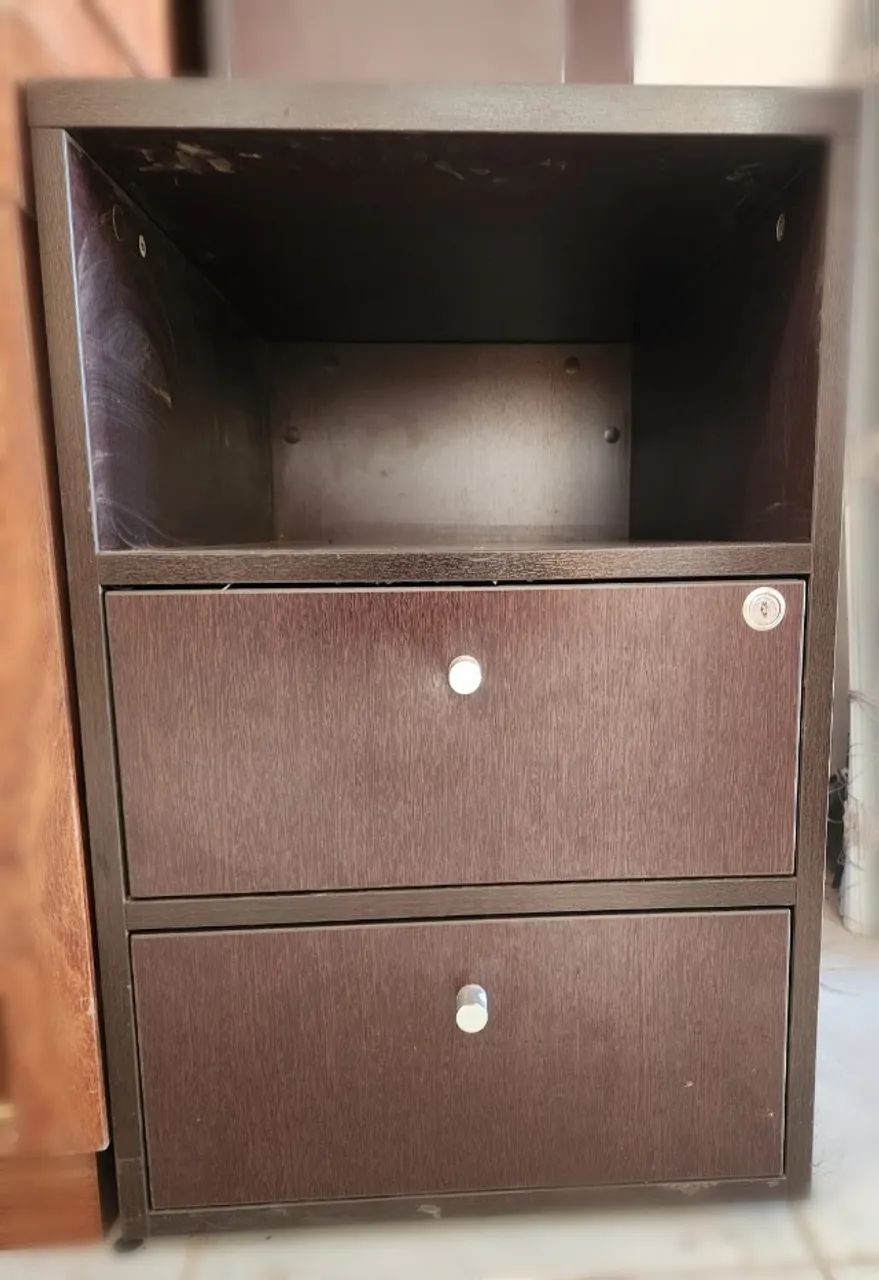 Gaveteiro Mogno todo em MDF - Foto 2