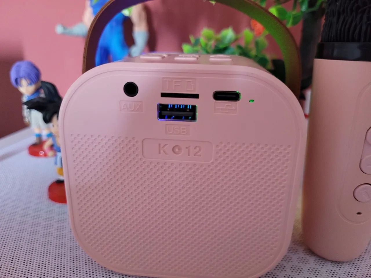 Caixa de som Bluetooth K12 Karaokê - Foto 3