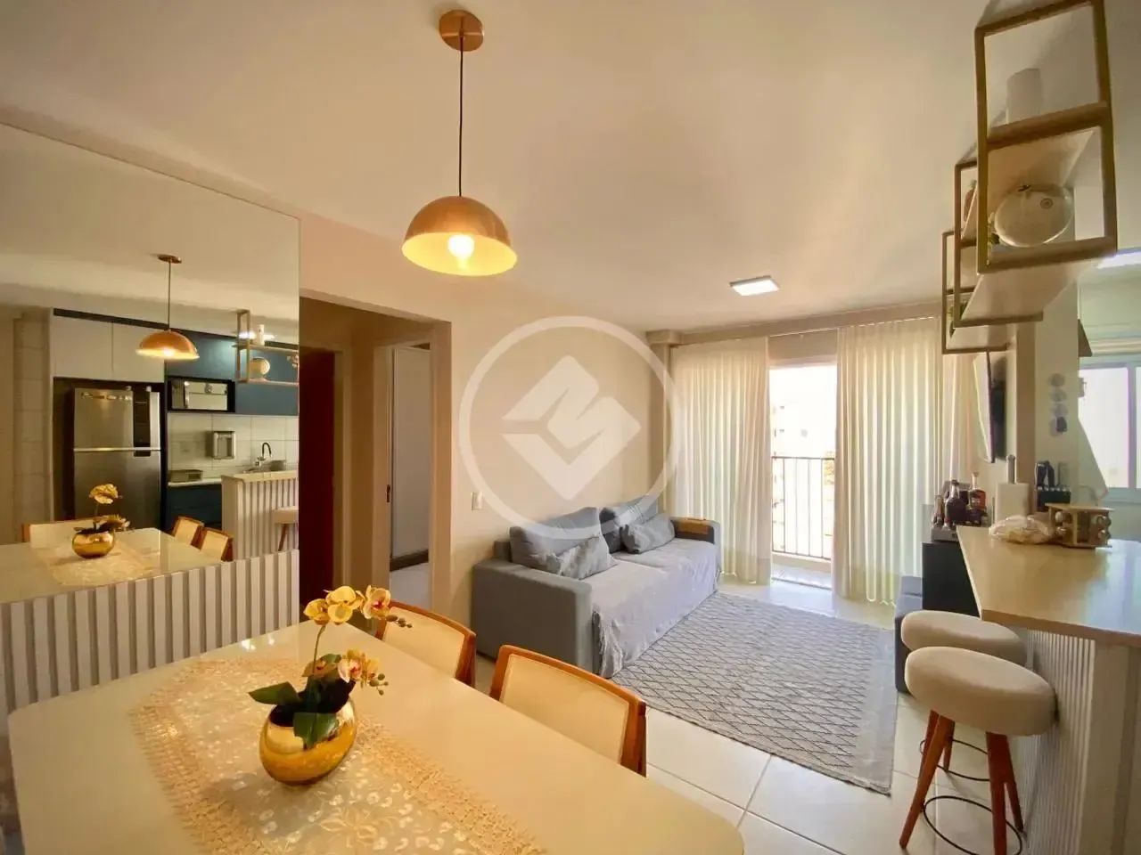 Apartamento 2 quartos com suíte mobiliado codigo: 162548 - Foto 4