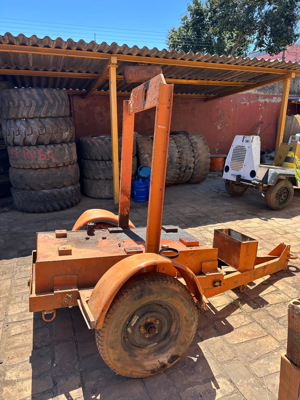 Carretinha comboio 