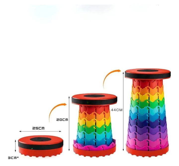 BANQUETA DE PLASTICO DOBRAVEL<br><br>REF: LE-5411 - Foto 5