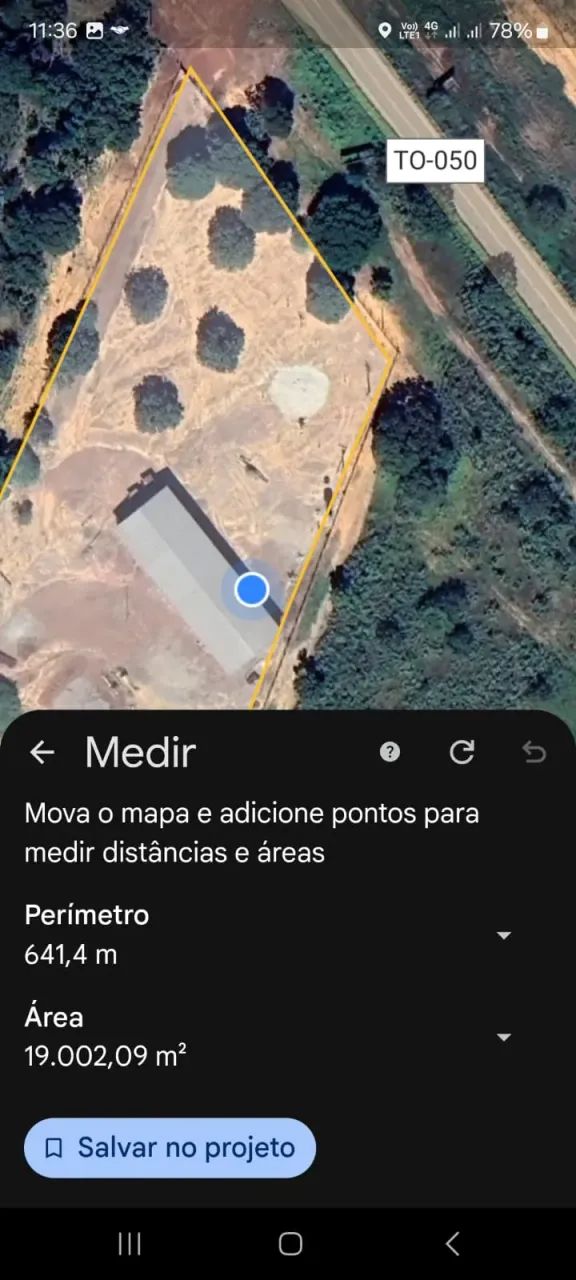 galpao com pátio de 19.000 metros quadrados em Palmas