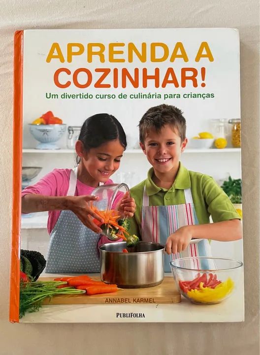 Livro de receitas: Aprenda a Cozinhar - Para Crianças