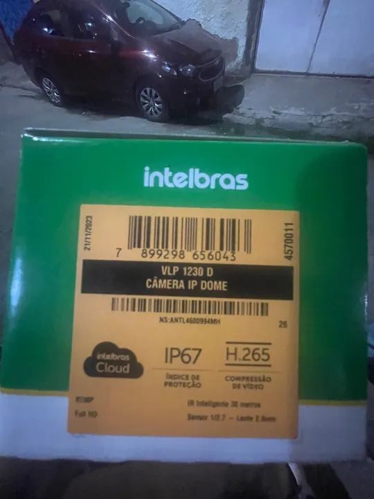 Câmera ip de tv dome vlp 1230d intelbras - Foto 2
