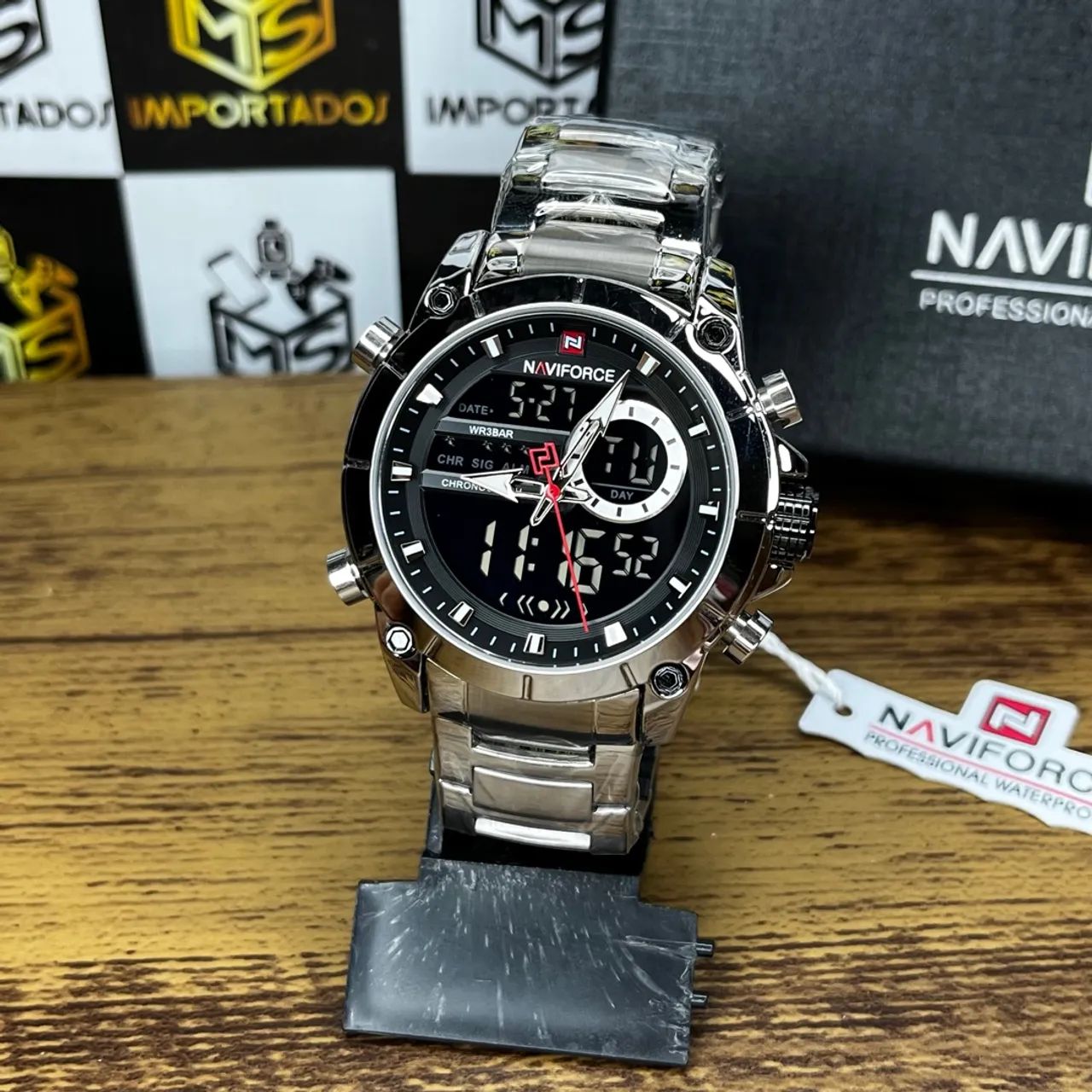 Relógio Naviforce Analógico e Digital - Foto 3