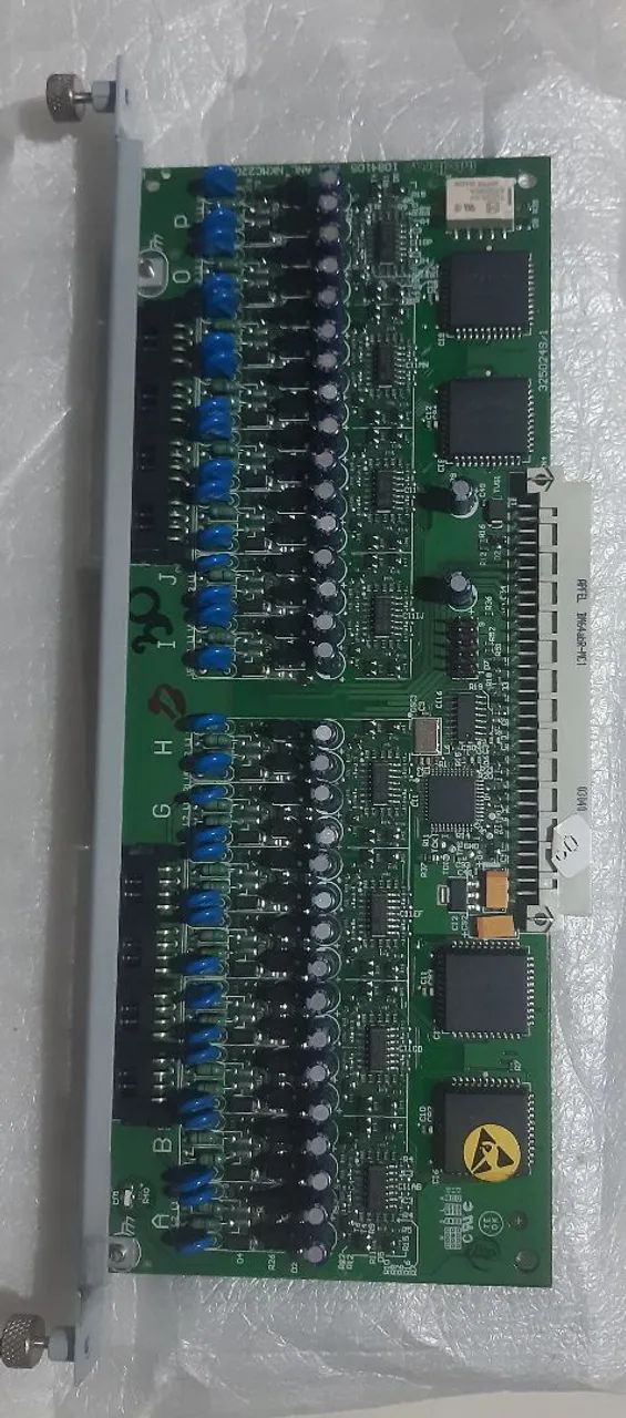 Placa de 16 ramais misto intelbras impacta 140.