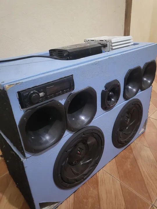 Som automotivo com bateria  - Foto 4